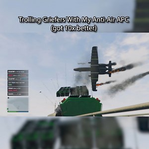 Trolling Griefers With My Anti-Air APC (got 10x better) #GTAOnline #Putther #Griefer #Trolling #Ragebait | Putther