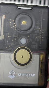 Meshtastic Lora SenseCAP Card Tracker T1000-E, 868 MHz with antenna, IP65 rating device with GPS