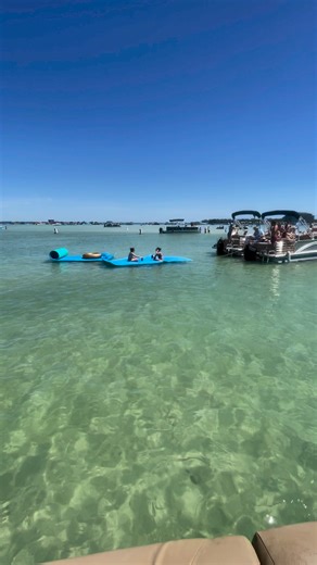 Book a trip to Crab Island today with Crab Island Jimmy's Charters • Pontoon Boat Rentals by calling 📲 (850) 687-9112 🦀🐬We have the best views here at Crab Island, Destin,Fl | Crab Island
