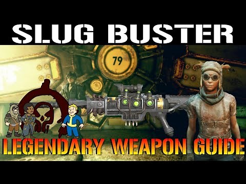 Fallout 76 Wastelanders: SLUG BUSTER! Legendary Weapon Guide & Location (How To Get It)