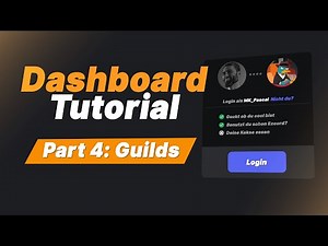 Discord Bot Dashboard Tutorial (Python/FastAPI) | Part 4: Guilds
