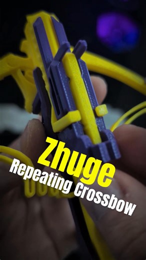 352K views · 3.2K reactions | Can adding a spring make it semi-automatic?樂 3D Printed Repeating Mini Zhuge Crossbow! Printer: @screase3d Printed on : #bambuLab A1 mini Used Filament : 3DHoJor PLA pro NOW CAD$15.29/1KG : https://www.amazon.ca/s?me=A3U0BVP9FHMMDN&marketplaceID=A2EUQ1WTGCTBG2 Used Model : Zhuge Crossbow by wannawow #3dhojor #3dprinting #3dprinter #crossbow #automatic #fidget #toys #make | 3DHoJor | Facebook