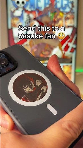 The perfect gift for an anime fan 🎁 #sasuke #phonecase #magsafe