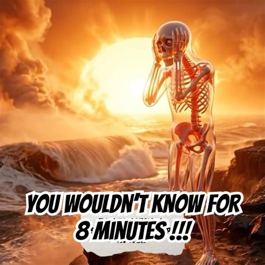 If the Sun exploded right now… Earth wouldn’t know for 8 minutes.#shorts