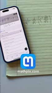 from notebook to LaTeX in seconds, just use Snip #mathpix #stemeducation #productivity