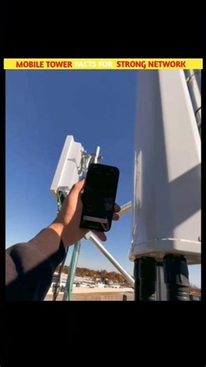 Mobile tower facts for strong network!fact.