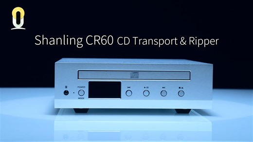 【Rip 碟穩定 輸出細膩樂章】Shanling CR60 集 rip 碟/轉盤功能於一身，為你心愛的唱片帶來更多可能！ 🔸Ripping ( 抓軌）/ Transport （轉盤）一體機，轉盤功能和便捷抓軌功能於一身 🔹機芯採用了三洋 HD850，其讀碟能力穩定、糾錯能力好，無論是音頻讀取還是抓軌方面，這個機芯都有優異的表現 🔸採用經典抽屜式進出倉設計，同時加入減震設計，有利於整體的穩定性，提升了音質和抓軌時的信息留存度 🔹轉盤模式下，支援 USB/同軸/光纖輸出 🔸抓軌模式下，支援抓軌至 USB 盤、電腦、手機等存儲設備 🔹當處於抓軌模式時，通過線材與手機連接，在 Eddict Player APP 中，可以實現抓軌控制、ID3 信息的匹配 🔸還支援 Type-C、DC12V 兩大供電模式，不管是使用便利度，還是後續的可玩性都可以滿足燒友需求 🔹其 180x205x52mm 尺寸的機身，投影面積不到一部 iPad 大小，節省燒友桌面空間 🔸調音時參考了落地音箱系統及耳機等不同的設備，聲音均衡細膩 Shanling CR60 CD 抓軌轉盤一體機 【🌟接受預訂🌟