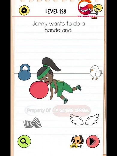 Game Brain Test 4 Level 128 Walkthrough