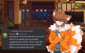 (转载/GD Colon)几何冲刺代码执行漏洞已修复及2.2NEWS