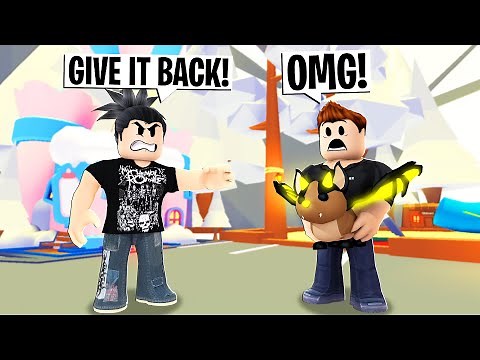 Bully Gave Him a Gift to Open But Then He got this! (Adopt me Roblox)