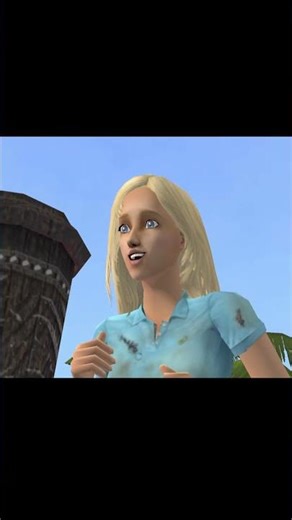 Cass is losing her mind - Sims 2 Castaway Stories