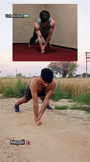 Knuckle Pushups with one hand by Chunchun Fitness #shorts #trending #reels #viral #viralvideo #2026