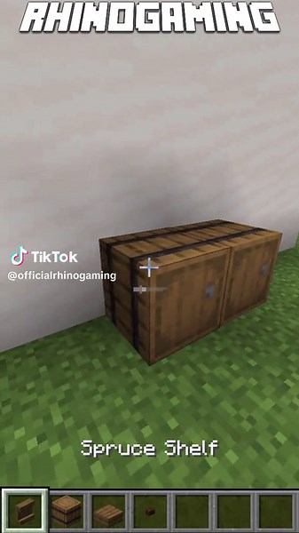 Simple bedroom dresser design for your Minecraft base! Follow for more Minecraft builds! #minecraft #minecrafter #minecraftbedrock #minecrafttutorial #minecraftbuilds