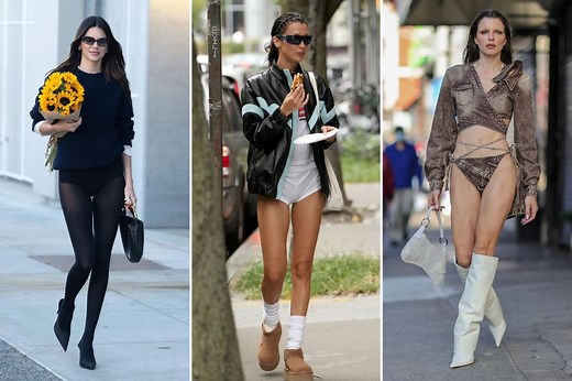 Underwear-clad celebs are rocking no pants trend: Thigh's the limit!