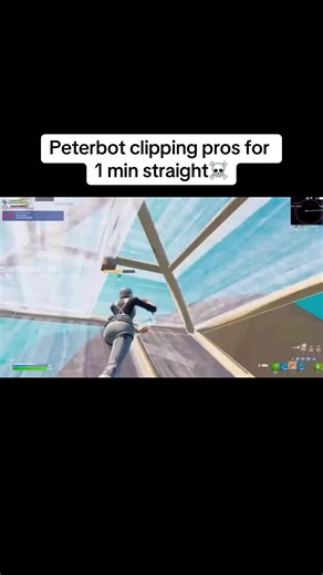 Intense Fortnite Clipping by Peterbot: Tier 1 Pros Showdown