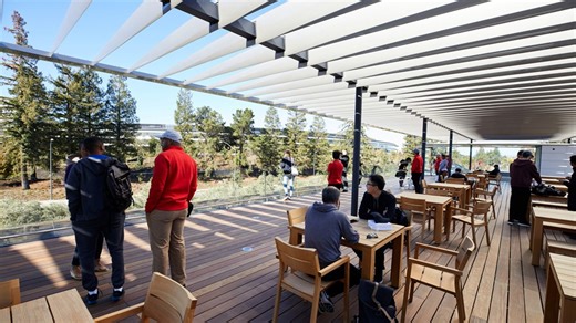 If you're going to Apple Park in August, you won't be able to visit the rooftop terrace