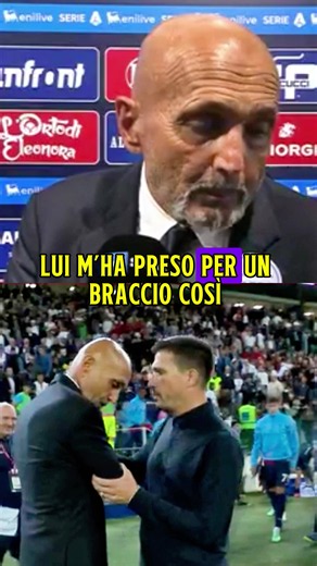 #spalletti racconta la lite con pisacane alla fine di cagliari-juve: