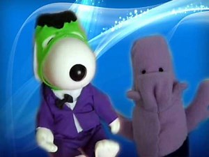 (Gemmy) Singing Musical Frankenstein Snoopy Figure (HALLOWEEN)