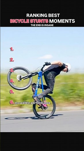 Ranking Best Bicycle Stunts Moments