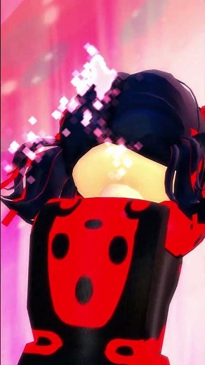 Tikki spots on! ~ Marinette Ladybug transformation season 6 #roblox #miraculous #miraculousladybug