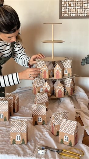 🎄Haz tu propio Calendario de Adviento Diy 😍#diychristmasdecor #diycraft