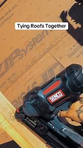 How we tie two roofs together in rough framing.. #construction #building #carpentry | MattBangs Wood9