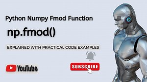 Python Numpy fmod Function Explained | np.fmod() | Python Numpy Function | Numpy Python Tutorial