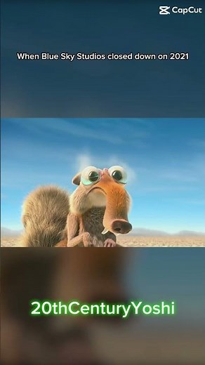 When Blue Sky Studios closed down on 2021 | 20th Century Yoshi #scrat #iceage4 #blueskystudios