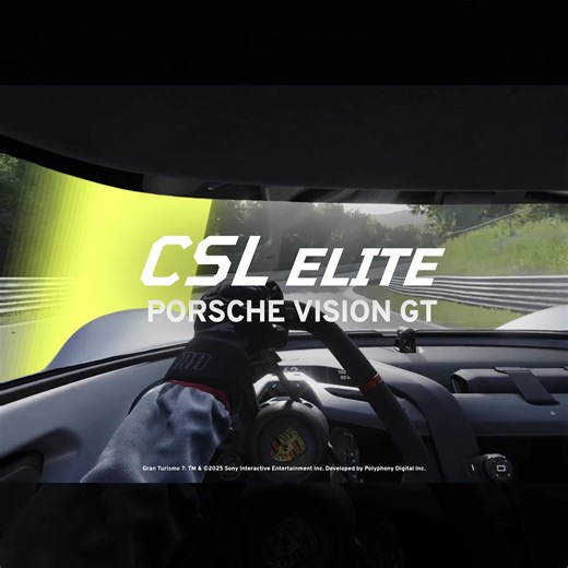 The officially licensed Porsche Vision Gran Turismo concept car wheel. Hold the futuristic design of Porsche in your hands. | Fanatec | Facebook