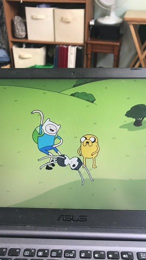 S01E06 Finn’s autotune voice (he swallowed a computer) #AdventureTime #adventuretimefunnymoments #finn #finnandjake #thejiggler