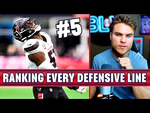 Ranking Every NFL Defensive Line from WORST to BEST 2025