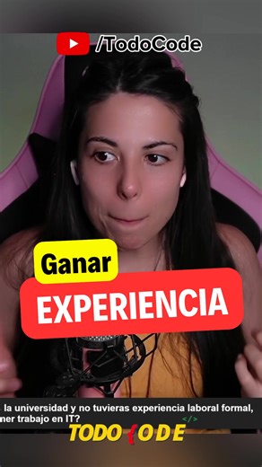 TodoCode on Instagram: "¿Cómo GANARÍA EXPERIENCIA? (Si comenzara desde cero) 🤔 Cuando estamos empezando es usual preguntarnos ¿Cómo GANO EXPERIENCIA? Y la respuesta es que existen diferentes formas, y sin dudas una de las MÁS CLAVE es conseguir tus propios proyectos y clientes. #java #python #javascript #tech"
