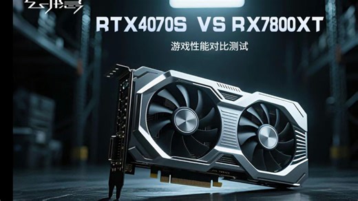 RTX4070S VS RX7800XT 游戏性能对比测试