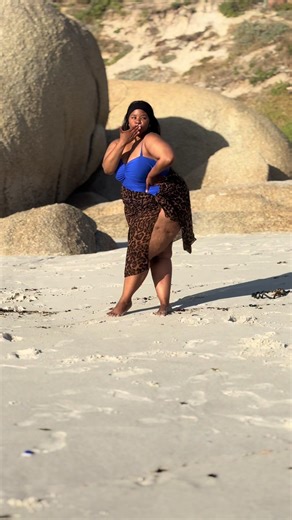 Enjoying a Relaxing Beach Day with Plus Size Fashion