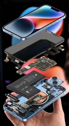 Exploded View Animation! 💥📱|The Ultimate iPhone Teardown Edit 🎬✨Iphone