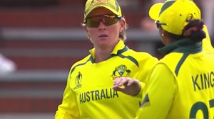 Australia secure a massive 141-run win over tournament hosts New Zealand 👏 #CWC22 | ICC - International Cricket Council