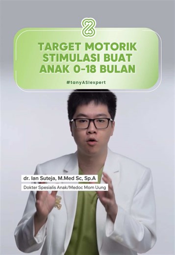 Perkembangan Motorik Bayi dari 0-18 Bulan