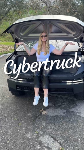 20K views · 51 reactions | PART 1: I finally got my hands on a Cybertruck! I wasn’t sure what I was going to think…but I was so impressed by this vehicle. It is packed with a crazy amount of new tech and it’s thoughtfully designed to be super practical. I am loving this truck so much! #cybertruck #tesla #electricvehicle #techiedani #ev #carreview | Techie Dani | Facebook