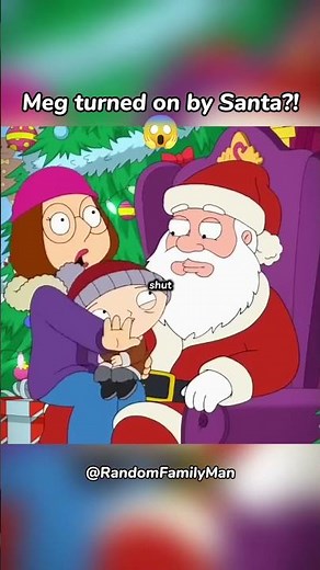 Meg turned on by Santa?! 😱 #familyguy