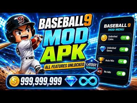 Baseball 9 Hack/MOD APK iOS & Android - How to Get Baseball 9 Free Gems and Coins 2026