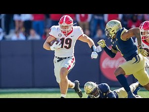 #1 Georgia VS Georgia Tech 2021 Game 12 Highlights