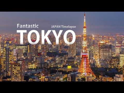 4K Fantastic TOKYO 東京 Japan Timelapse [판타스틱 도쿄 일본 타임랩스]