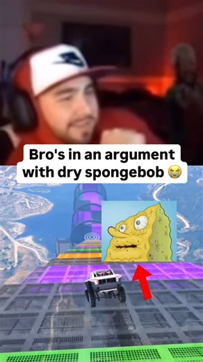 LosPollosTv Clips on Instagram: "Bro's in an argument with dry spongebob 😭 #lospollostv #funny #viral"