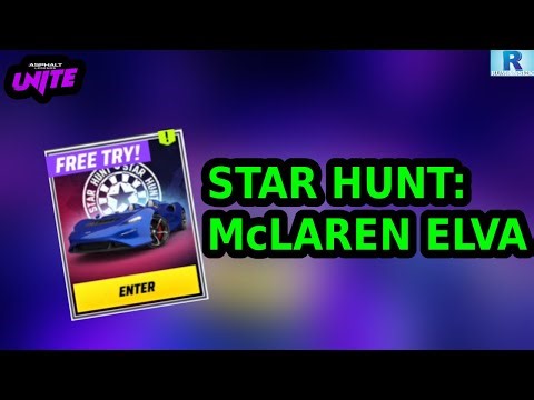 HOW TO PLAY ASPHALT UNITE STAR HUNT MCLAREN ELVA EVENT | ASPHALT TIPS AND TRICKS