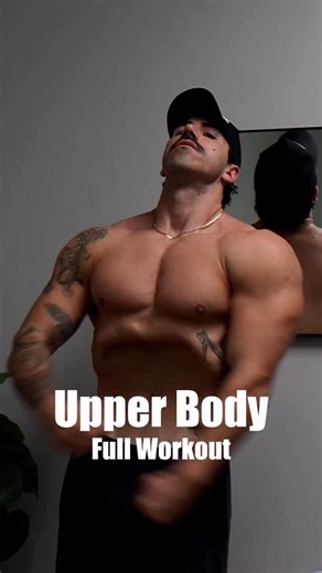 53K views · 106 reactions | Here’s a full upper body workout routine to put your dad to sleep 1 hour before his bedtime. This is not an actual routine on my current plan but every once in a while I like to switch things up and improvise. Got a nasty pump so I’d say it was a success 落 #gym #gymworkout #motivation #workoutmotivation #gymmotivation | Billy Love Baby | Facebook