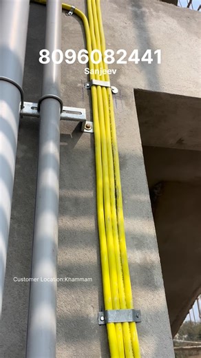 Technician Sanjeev for LPG on Instagram: "Khammam builder krishna sir apartment lo lpg gas pipe installation done by sanjeev #lpgcopperpipe #gaspipeinstallation #copperpipefitting #lpggasline #khammam"