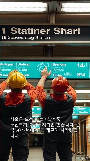 서울 지하철 노선도, 40년 만에 바뀐 진짜 이유 #Shorts