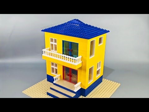 How To Build a LEGO Luxurious Modern House MOC 🏠| Building Blocks Instructions | Satisfying Diy