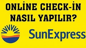 SunExpress Online Check-İn Nasıl Yapılır?