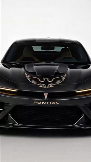 Pontiac Firebird Trans Am Reborn — Back in Black 🔥